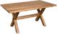 Bassett® Furniture Customizable Crossbuck 72" Dining Table with Extendable Leaves-1