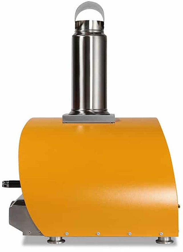 Coyote® 30" Yellow Hybrid Multi-Fuel Pizza Oven-3