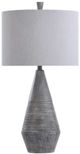 Stylecraft Bulwell Grey/Light Gray Table Lamp-0