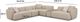 TOV Furniture Sylvie 6-Piece Cream Modular Large Sectional-2