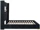 Furniture of America® Danvers Black Queen Panel Bed-3