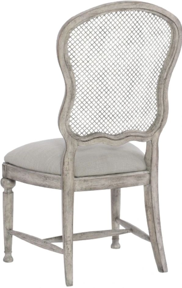 Hooker® Furniture Boheme Gaston Antwerp Linen/Mercantile White Dining Side Chair-2