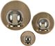 Crestview Collection Blaire Brass Large Candleholder-1