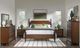 Legacy Classic Fenmore Dark Mocha/Distressed Cherry King Posted Bed-1