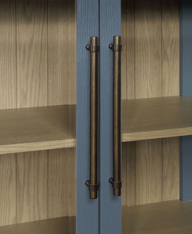 Steve Silver Co. Magnolia Dusty Blue Curio-2