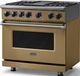 Viking® 7 Series 36" Golden Hour Pro Style Dual Fuel Range with Griddle-3