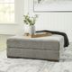 Signature Design by Ashley® Bayless Smoke Accent Ottoman-1