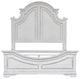 Liberty Furniture Magnolia Manor Antique White California King Panel Bed-2