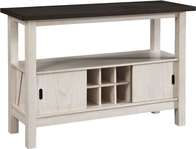 Crown Mark Maribelle Chalk/Warm Gray Chalk Server-0