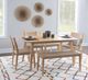 Powell® Cosgrove 6-Piece Natural Dining Set-2