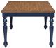 Powell® Trimble Brown Dining Table with Navy Base-4