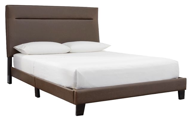 Signature Design by Ashley® Adelloni Brown Queen Upholstered Bed-0
