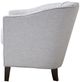 Olliix by Madison Park Cream Fremont Barrel Arm Chair-1