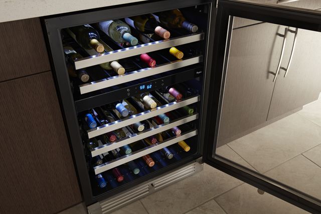 Whirlpool® 24" Stainless Steel Wine Cooler-6