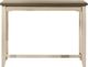 HH2 Home Clarion White Counter Height Side Table with Distressed Gray Top-1