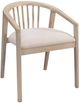 Riverside Furniture Carmella 2-Piece Pebble Oak Dining Spindle Back Arm Chair Set-0
