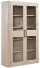 Liberty Furniture South Bend Cloud White Bunching Display Cabinet-0
