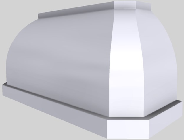 Vent-A-Hood® Designer Series 60" White Wall Mounted Range Hood-2