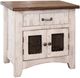 International Furniture Direct Pueblo 4-Piece Brown/White Two Tone Queen Bedroom Set-3