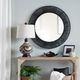 Crestview Collection Onyx Black Mirror -1