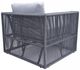 VIG Furniture Renava Whimsy 3-Piece Dark Gray/Light Gray Outdoor Sofa Set-5