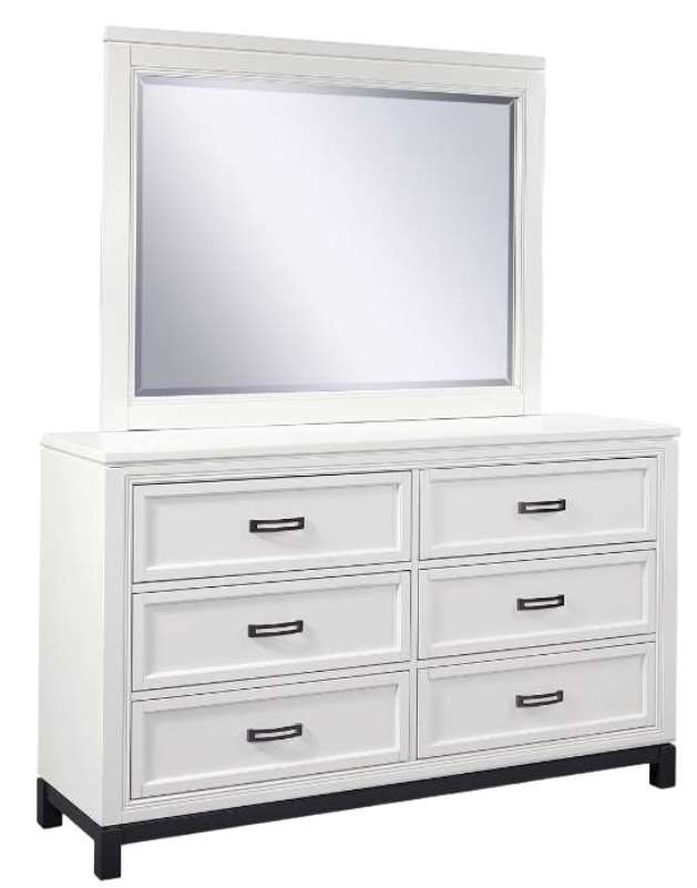 aspenhome® Hyde Park White Paint Dresser-1