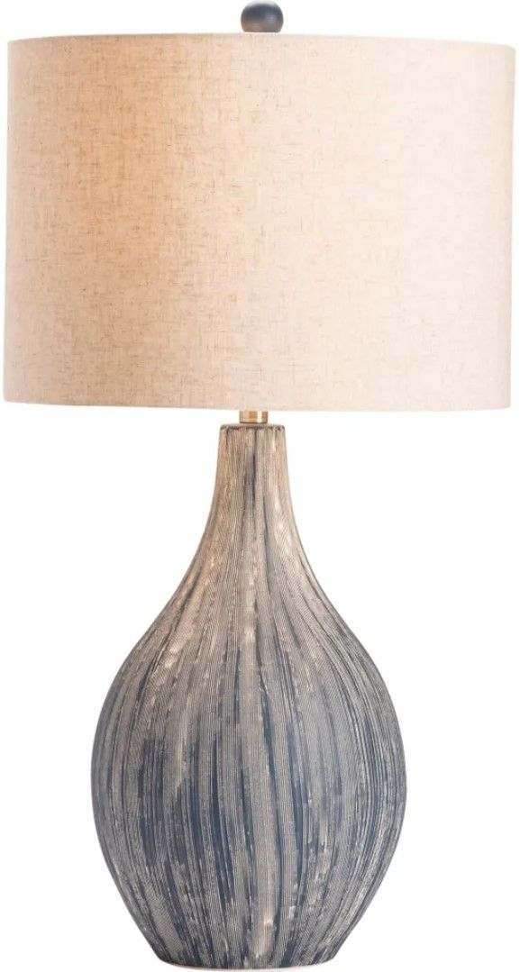 Crestview Collection Dillon Blue Table Lamp-2