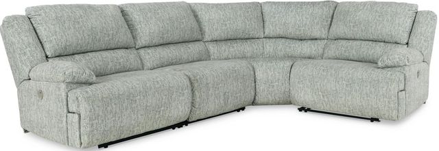 Signature Design by Ashley® McClelland 4-Piece Gray Power Reclining Sectional-0