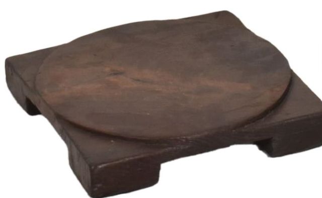 Jaipur Furniture Brown Pedestal-1