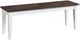 Intercon Kona Gray/White Dining Bench-0