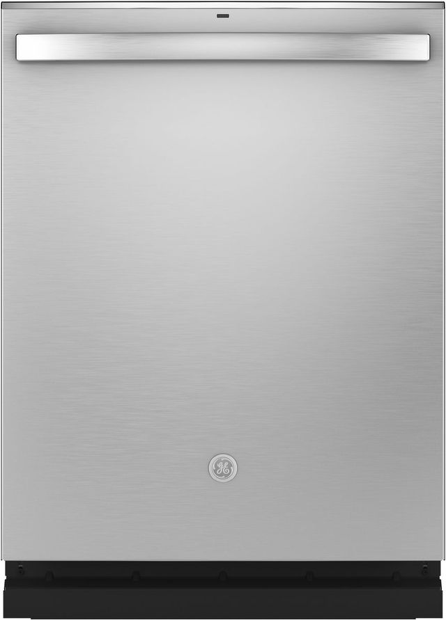 GE® ENERGY STAR® 24" Stainless Steel Top Control Built-In Dishwasher with Sanitize Cycle & Dry Boost-0