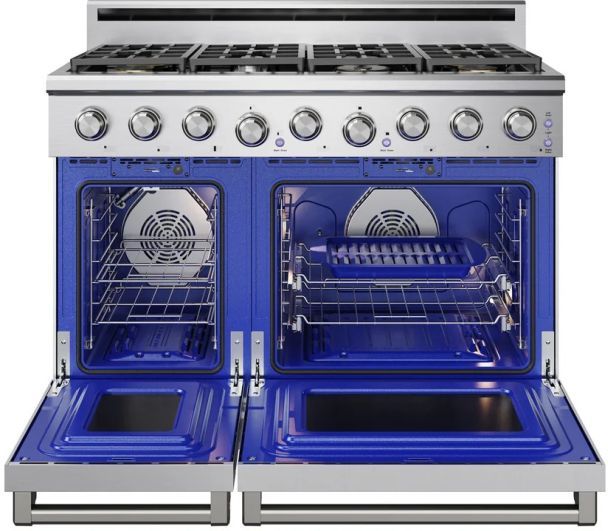 Thor Kitchen® X Series 48" Stainless Steel Freestanding Pro Style LP Gas Range-1