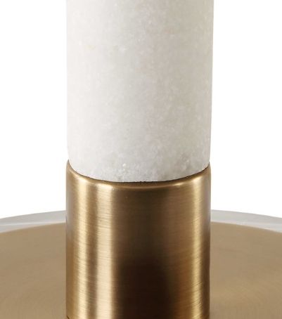 Uttermost® Colette White Stone Table Lamp-4