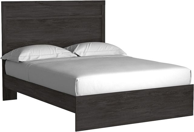 Signature Design by Ashley® Belachime Charcoal Queen Panel Bed-0