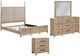 Liberty Furniture Proximity Place 4-Piece Barley/Barley Buff Queen Poster Bedroom Set-0