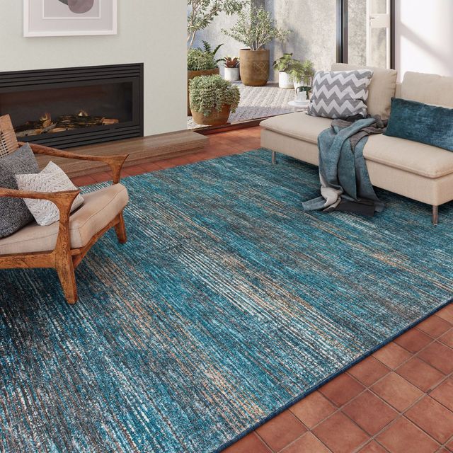 Dalyn™ Rug Company Ciara CR1 Navy 5'x8' Area Rug-1