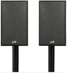 Polk Audio® Black Bookshelf Speaker-4