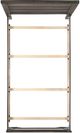 Elements International Nathan 4-Piece Gray Oak Youth Twin Panel Bedroom Set-3