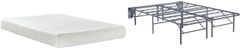 Sierra Sleep® by Ashley® Chime 2-Piece 8" Memory Foam and Better than a Boxspring Foundation King Mattress Set