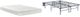 Sierra Sleep® by Ashley® Chime 2-Piece 8" Memory Foam and Better than a Boxspring Foundation King Mattress Set-0