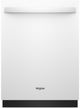 Whirlpool® 24" White Built In Dishwasher-0