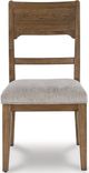Signature Design by Ashley® Cabalynn Light Brown/Oatmeal Dining Side Chair-1