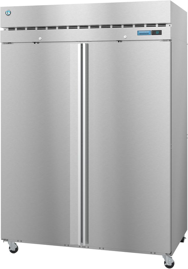 Hoshizaki 55 in. 50.4 Cu. Ft. Stainless Steel Side-by-Side Refrigerator-2