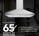 Broan® BWP1 Series 24" Stainless Steel Wall Mounted Range Hood-1