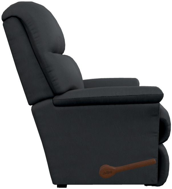 La-Z-Boy® Reed Blueberry Leather Manual Wall Recliner-3