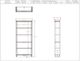 Legends Home Vineyard Fruitwood/Sage Green Bookcase-2