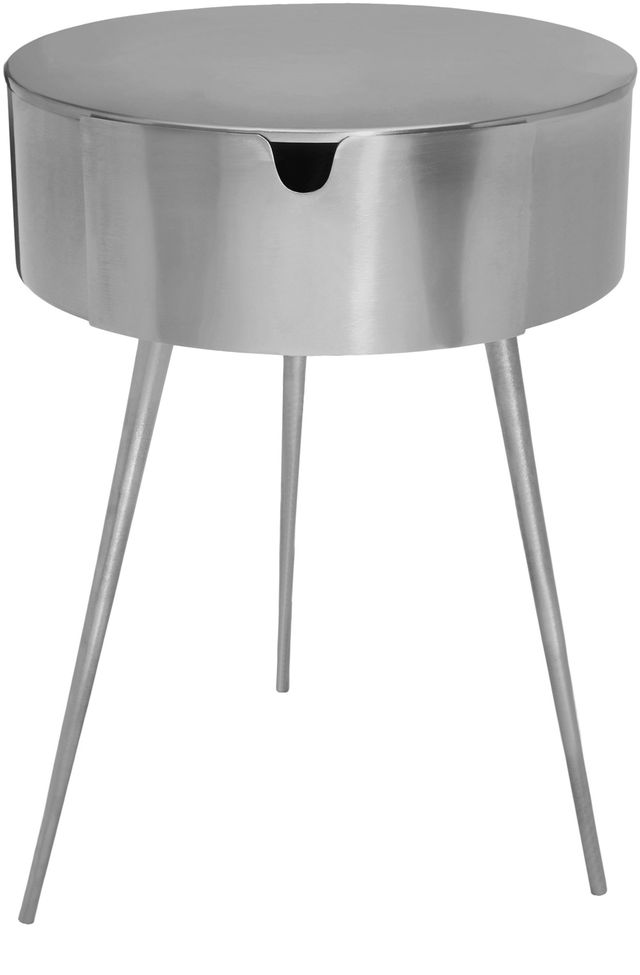 Meridian Furniture Bali Silver Nightstand-0