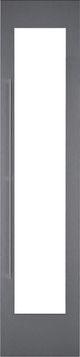 Gaggenau Vario Cooling Expressive Series 18" Dark Brushed Stainless Steel Frame Wine Column Door Panel, Right-Hinge-0