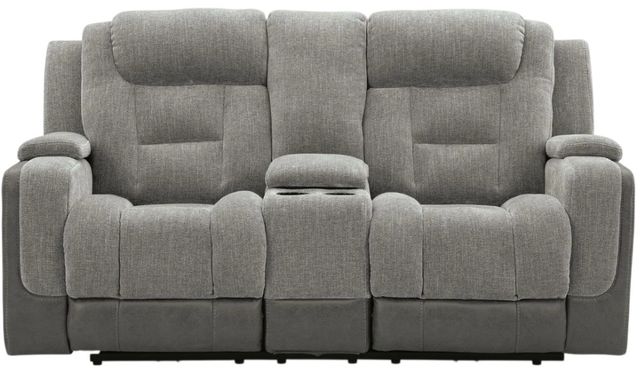 Signature Design by Ashley® Ultimax Shadow Power Reclining Loveseat-3