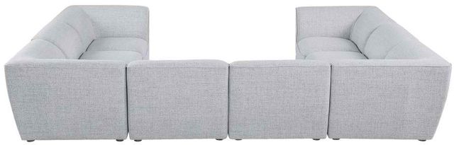 Meridian Furniture Miramar 8-Piece Grey Modular Sectional Set-3